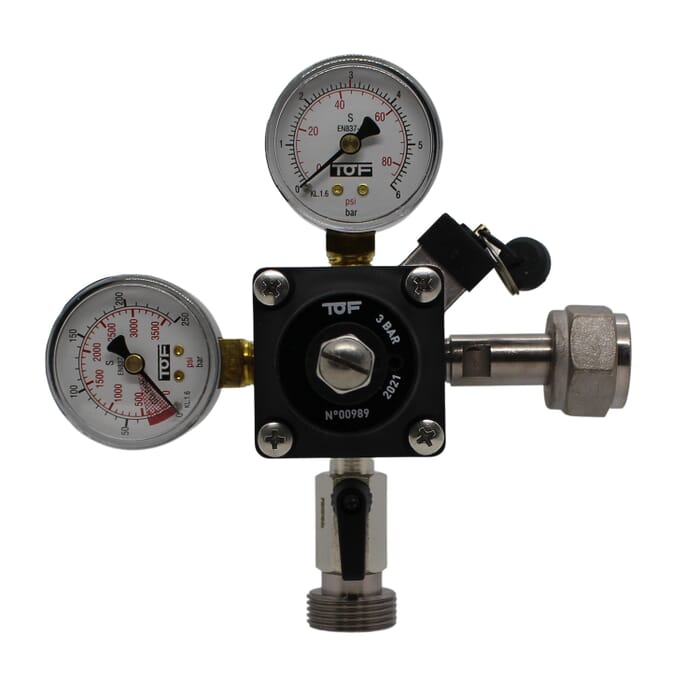 Pressure regulator 1-line CO2 for Beer dispenser 