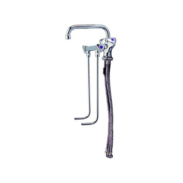 Water armature - Mixer tap for 2 basins - Low pressure