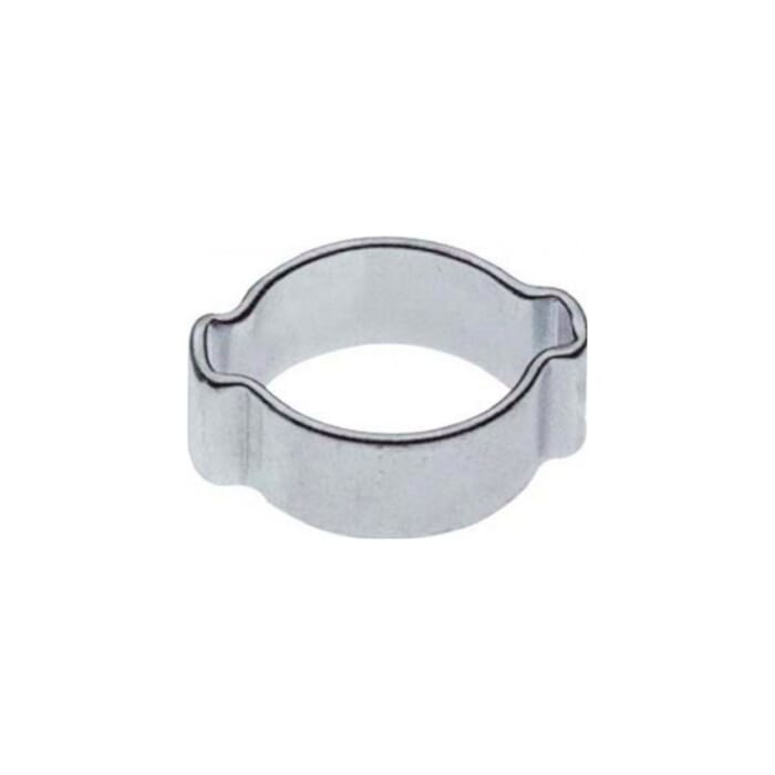 2-ear hose clamps 4mm stainless steel