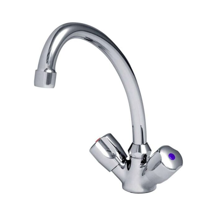 Water tap - single-hole mixer tap 1/2" chrome-plated