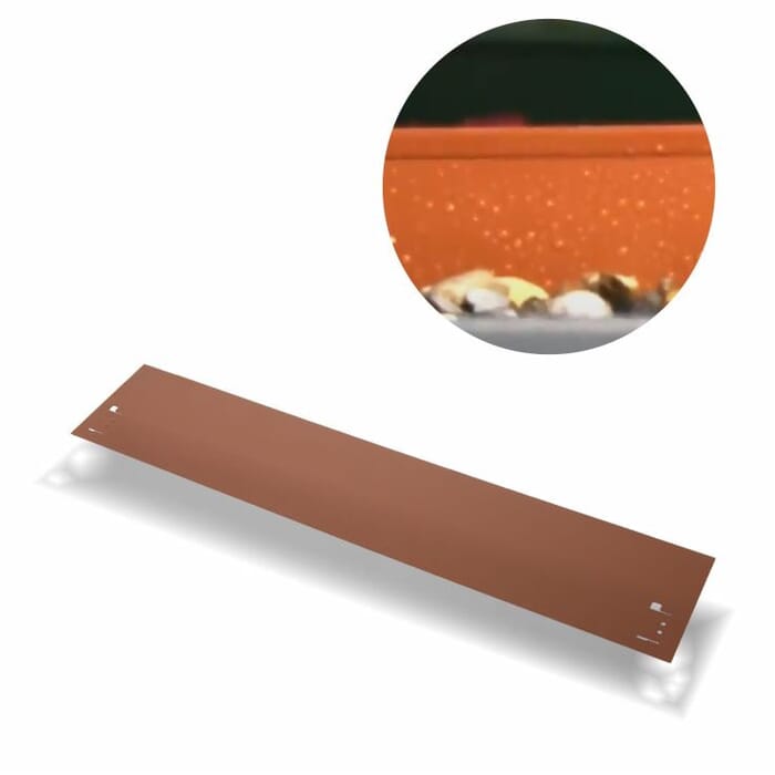 [Paket] Rasenkanten Metall 13.5cm x 120cm Braun | Beeteinfassung | Beetumrandung | Beetbegrenzungen