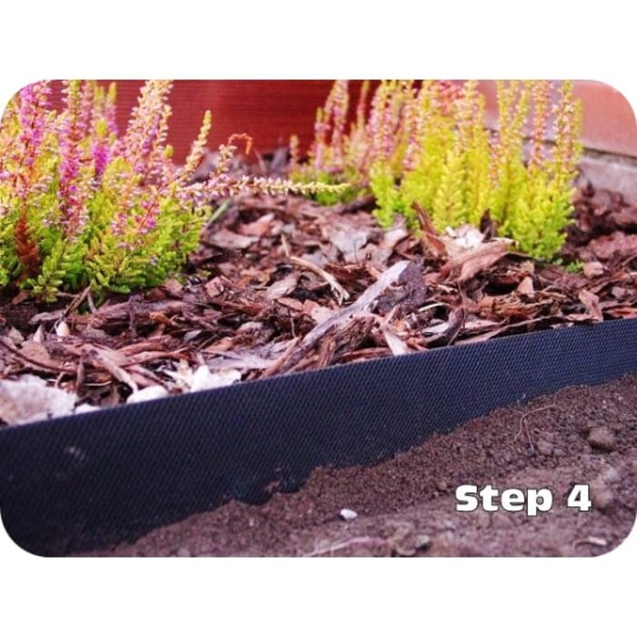 Plastic Lawn edging tape 10cm x 6m Garden edging Garden border