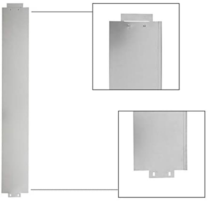 [Bundle] 10Set Lawn Edging Metal Alu/Zinc 14cm high, 10m long Garden