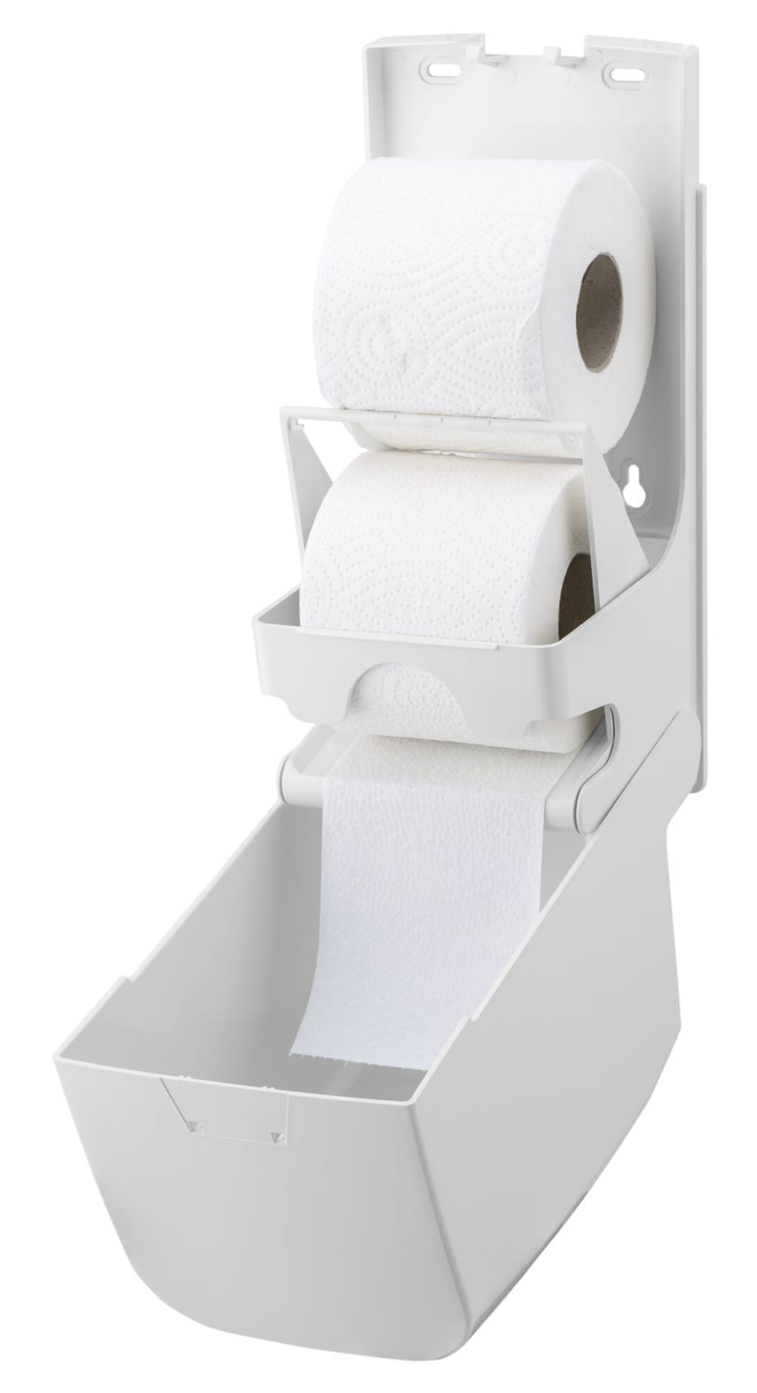 Toilettenpapierhalter, Klopapierhalter, Toilettenpapierspender PQDuo