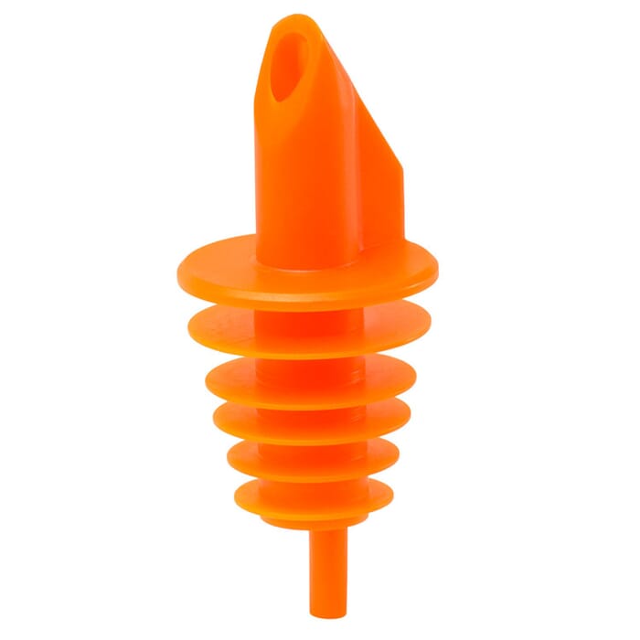 Nalewak Billy Neon pomarańczowy, do prawie wszystkich rozmiarów butelek od 0,5 do 1,5 litra, 1 sztuka