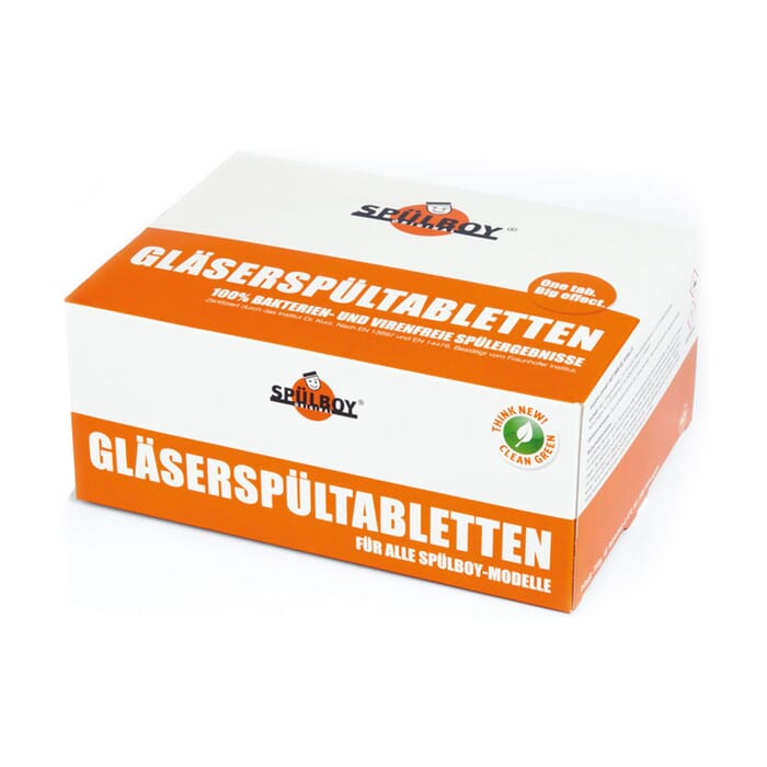 Gläserspültabletten - für Gläserspülgeräte und Thekenbecken