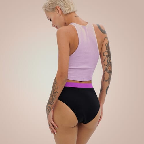 Weekiss Sport High Waist Pink Period pants, Period underwear, Period knickers Weekiss Sport High Waist Pink Period pants, Period underwear, Period knickers