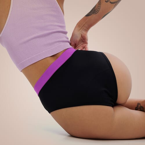 Weekiss Sport High Waist Pink Period pants, Period underwear, Period knickers Weekiss Sport High Waist Pink Period pants, Period underwear, Period knickers