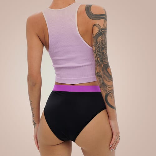 Weekiss Sport High Waist Pink Period pants, Period underwear, Period knickers Weekiss Sport High Waist Pink Period pants, Period underwear, Period knickers