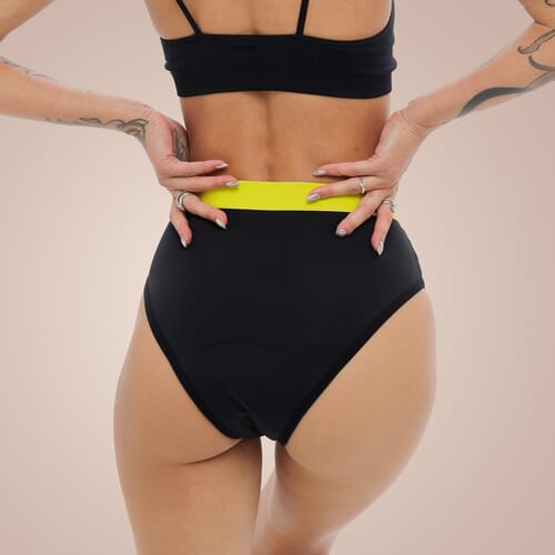 Weekiss High Waist Lemon Period pants, Period underwear, Period knickers Weekiss High Waist Lemon Period pants, Period underwear, Period knickers