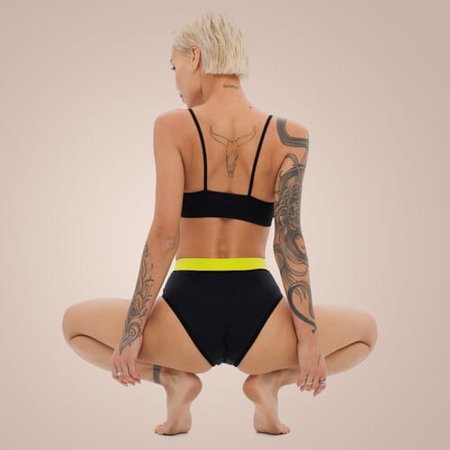 Weekiss High Waist Lemon Period pants, Period underwear, Period knickers Weekiss High Waist Lemon Period pants, Period underwear, Period knickers