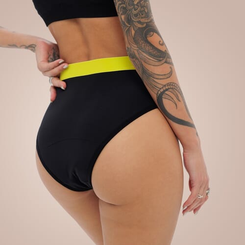 Weekiss High Waist Lemon Period pants, Period underwear, Period knickers Weekiss High Waist Lemon Period pants, Period underwear, Period knickers