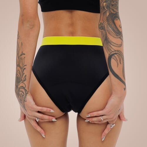 Weekiss High Waist Lemon Period pants, Period underwear, Period knickers Weekiss High Waist Lemon Period pants, Period underwear, Period knickers