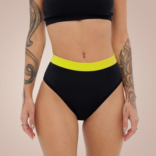 Weekiss High Waist Lemon Period pants, Period underwear, Period knickers Weekiss High Waist Lemon Period pants, Period underwear, Period knickers